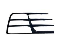 YQZGRD Front Headlight Grille Cover Car Front Bumper Fog Light Lamp Grill Cover Auto Accessories For Scirocco 2015 2016 ABS plastics