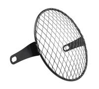 YQZGRD Headlight cover Motorcycle Headlight Protector Mesh Grill Guard Cover Universal Side Mount Lattice Grid 5.75 Inch Vintage Light Lamp