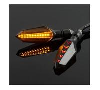 YQZGRD Motorbike Indicators Turn Signals 2PCS Motorcycle Modified LED Turn Signals Flow Turn Signal Light Steering Direction Arrow Lamp 12V Flashing Lights