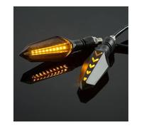 YQZGRD Motorbike Indicators Turn Signals 2PCS Motorcycle Modified LED Turn Signals Flow Turn Signal Light Steering Direction Arrow Lamp 12V Flashing Lights
