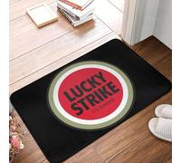 YQZQJEXW Lucky Strike Doormat Floor Mat Home Super Soft Absorbent Bathroom Door Mat Door Entrance Mat