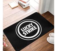 YQZQJEXW Lucky Strike Doormat Floor Mat Home Super Soft Absorbent Bathroom Door Mat Door Entrance Mat