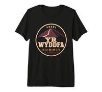 Yr Wyddfa 1085m Eryri Snowdon Gwynedd Wales Hiking Summit Premium T-Shirt