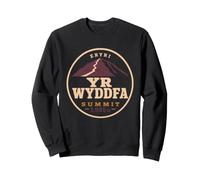 Yr Wyddfa 1085m Eryri Snowdon Gwynedd Wales Hiking Summit Sweatshirt