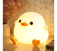 YR YRHH-PET Duck Cute Lamp, Squishy Night Light, Kid Gifts Animal Decor