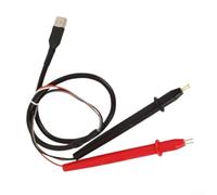 YR1035+ Battery Internal Resistance Tester Accessories Set with ABS Material Probes and Clips for Terminal and Electrode Measurements (1030 4-needle Pen)