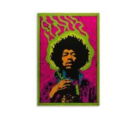 YRAEYWAER Jimi Hendrix Posters Aesthetic Decor Living Modern Family Bedroom Bedroom Living Room Wall Art Decoration Poster 12x18inch(30x45cm) Unframe-style