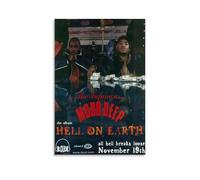 YRAEYWAER Mobb Deep Hell on Earth Posters Aesthetic Decor Living Modern Family Bedroom Bedroom Living Room Wall Art Decoration Poster 20x30inch(50x75cm) Unframe-style