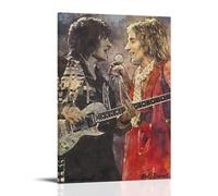 YRAEYWAER Ronnie Wood And Rod Stewart(6) Posters Aesthetic Decor Living Modern Family Bedroom Bedroom Living Room Wall Art Decoration Poster 20x30inch(50x75cm) Frame-style