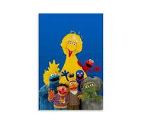 YRAEYWAER Sesame Street(7) Posters Aesthetic Decor Living Modern Family Bedroom Bedroom Living Room Wall Art Decoration Poster 12x18inch(30x45cm) Unframe-style