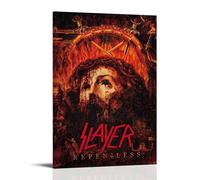 YRAEYWAER Slayer The Repentless Killogy Posters Aesthetic Decor Living Modern Family Bedroom Bedroom Living Room Wall Art Decoration Poster 12x18inch(30x45cm) Frame-style