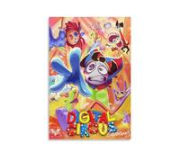 YRAEYWAER The Amazing Digital Circus Posters Aesthetic Decor Living Modern Family Bedroom Bedroom Living Room Wall Art Decoration Poster 12x18inch(30x45cm) Unframe-style