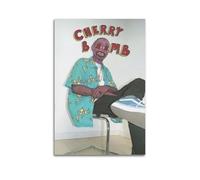 YRAEYWAER Tyler The Creator Cherry Bomb Posters Aesthetic Decor Living Modern Family Bedroom Bedroom Living Room Wall Art Decoration Poster 12x18inch(30x45cm) Unframe-style