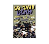 YRAEYWAER Wu-Tang Clan（2） Posters Aesthetic Decor Living Modern Family Bedroom Bedroom Living Room Wall Art Decoration Poster 20x30inch(50x75cm) Unframe-style