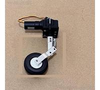 YRcEKH 65-85mm Mini Spring Kneeling Landing Gear with 1.5-Inch, Damping, Retractable, Compatible with RC Model Aircraft EDF Plane, Spare Part(82mm Nose RLG)
