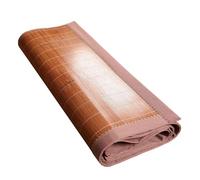 YRCHang Bamboo Summer Sleeping Mat, Foldable Summer Cooling Sleeping Mat With Pillowcase, Ice Silk Mat Summer Student Dormitory, Single Person Grass Mat(Color:100CMX190CM)