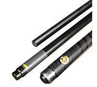 YRCHang Break/Jump Pool Cue Carbon Maple Shaft, 58" Handmade 13MM Tip 3 Piece Billiard Pool Cue Stick With Joint Protectors 19-21oz