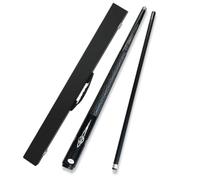 YRCHang Pool Cue Stick 58 inch, 1/2 Jointed Carbon Fiber Maple Wood Billiard Pool Cue, Professional Handmade Snooker Cue with Box, 10mm/11.5mm/13mm to Choose(Size:11.5MM)