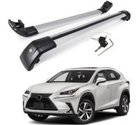 YRCTHEK 2 Pieces Car Roof Rack for Lexus NX NX200t NX300 NX300H NX250 NX350h NX450 20152016 2017 2018 2019 2020 2021 2022 Aluminum Alloy Roof Racks