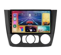 YRCTHEK Android 14 9 Inch Car DVD Player Radio Head Unit For BMW 1 Series 2008 2009-2012 GPS Navigation Head Unit Support Full RCA Output Bluetooth4.0 WIFI Car Auto Play DVR DAB+ TPMS