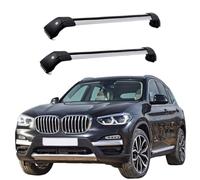 YRCTHEK Car Roof Rack Rail Bars for BMW X3 E83 2015 2016 2017 2018 2019 2020 2021 2022 Aluminum Alloy Top Roof Rails 75KG/Each Load-bearing 2 Pieces,3