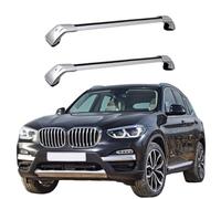 YRCTHEK Car Roof Rack Rail Bars for BMW X3 E83 2015 2016 2017 2018 2019 2020 2021 2022 Aluminum Alloy Top Roof Rails 75KG/Each Load-bearing 2 Pieces,2