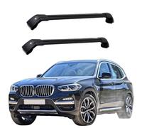 YRCTHEK Car Roof Rack Rail Bars for BMW X3 F25 2011 2012 2013 2014 2015 2016 2017 2018 Aluminum Alloy Top Roof Rails 75KG/Each Load-bearing 2 Pieces,1