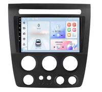 YRCTHEK For Hummer H3 2005-2010 Double Din 9 Inch Android 16 Car Stereo Bluetooth Car Radio Compatible Mobile Phone Mirror Link Steering Wheel Control FM/AM/RDS Backup Camera,8Core4G+WiFi2G+64G