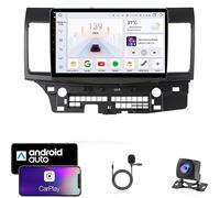 YRCTHEK For Mitsubishi Lancer 2015-2016 Double Din 9 Inch Android 15 Car Stereo Bluetooth Car Radio Compatible Mobile Phone Mirror Link Steering Wheel Control FM/AM/RDS Backup Camera