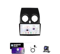 YRCTHEK For Nissan Qashqai 2007-2012 Double Din 9 Inch Android 15 Car Stereo Bluetooth Car Radio Compatible Mobile Phone Mirror Link Steering Wheel Control FM/AM/RDS Backup Camera