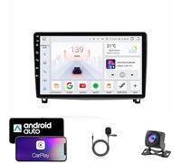 YRCTHEK For Peugeot 407 1 2004-2011 Double Din 9 Inch Android 16 Car Stereo Bluetooth Car Radio Compatible Mobile Phone Mirror Link Steering Wheel Control FM/AM/RDS Backup Camera,4CoreWifi1G+32G