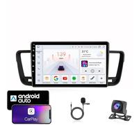 YRCTHEK For Peugeot 508 2011-2018 Double Din 9 Inch Android 16 Car Stereo Bluetooth Car Radio Compatible Mobile Phone Mirror Link Steering Wheel Control FM/AM/RDS Backup Camera,4CoreWifi2G+64G