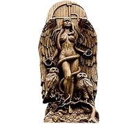YRDGRG Goddess Statue Lilith, Decorative Gaia/Hecate Statues, Nature Resin Figurine for Home Garden Art Decor, Landscape Ornaments Sculptures (A)