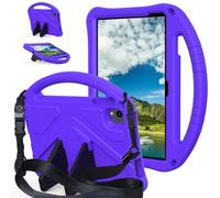 YRDUKJFDJ For Lenovo Idea Tab Plus 12.1 Inch 2025 TB-365FC Case Kids Lightweight EVA Tablet Cover with Adjustable Strap,Shockproof Handle & Kickstand for Children,Portable Protective Shell(Purper)