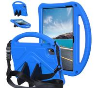 YRDUKJFDJ For Lenovo Idea Tab Plus 12.1 Inch 2025 TB-365FC Case Kids Lightweight EVA Tablet Cover with Adjustable Strap,Shockproof Handle & Kickstand for Children,Portable Protective Shell(Blue)