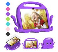 YRDUKJFDJ For Lenovo M10 FHD Plus / 2nd Gen (10.3") TB-X606 Case, Lightweight Shockproof Kids Cover, Anti-Slip Corners Tablet Case with Shoulder Strap For Children Boys(Purper)
