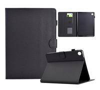 YRDUKJFDJ For Lenovo Tab M10 Plus 3rd Gen Case 10.6 Inch TB125FU 2022 Case Slim PU Leather Multiple Angle Stand Flip Case with Card Slot & Auto Wake/Sleep Cover Full Protective Case(Black)