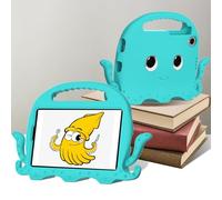 YRDUKJFDJ For Lenovo Tab M8 4th Gen 2023 Model TB-300FU Case, Lightweight Shockproof Kids Cover, Anti-Slip Corners Tablet Case with Shoulder Strap For Children Boys(Green)