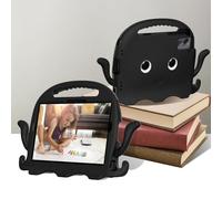 YRDUKJFDJ For Samsung Galaxy Tab A7 Lite 8.7" 2021 T220/T225N/T225C/T227UCase, Lightweight Shockproof Kids Cover, Anti-Slip Corners Tablet Case with Shoulder Strap For Children Boys(Black)