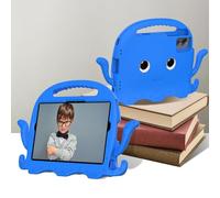 YRDUKJFDJ For Samsung Galaxy Tab A7 Lite 8.7" 2021 T220/T225N/T225C/T227UCase, Lightweight Shockproof Kids Cover, Anti-Slip Corners Tablet Case with Shoulder Strap For Children Boys(Blue)