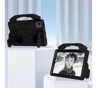 YRDUKJFDJ For Xiaomi Pad 5 / Pad 5 Pro 11 inch 2022 Tablet Case For Kids Lightweight EVA Shockproof Protective Handle Stand Cover Kid Friendly Case(Black)