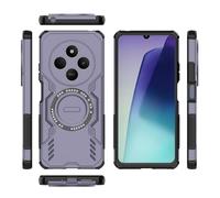 YRDUKJFDJ For XiaoMi RedMi 14C 4G(Foreign Version) Full Body Rugged Shockproof Hard Thin Solid Support Wireless Charging Case(Purple)