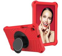 YRDUKJFDJ Kids Case For Samsung Galaxy Tab A 8.0inch 2019 Case SM-T290, SM-T295 Case, Shockproof Protective Cover with Shoulder Strap with Shoulder Strap/Stand Anti-Slip(Red)