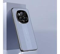 YRDUKJFDJ Leather Case For Honor Magic 6,Premium,Elegant PU Leather Phone Case with Camera Protection Shockproof Anti-Slip Stylish Texture Rugged Slim Phone Protective Cover(Purple)