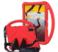 YRDUKJFDJ Lightweight Shockproof Kids Friendly Cover For TCL Tab11-9466x3（2023/NxtPaper 11（2023）,with Handle Stand Thickned Cornor Impact Protection Tablet Cover+Shoulder Strap(RED)