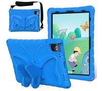 YRDUKJFDJ Tablet PC Bag, Case For iPad 10th Generation 10.9 inch 2022 Case,Light Weight EVA Rugged Shockproof Protective Cover Kids Friendly Full Cover with Shoulder Strap Case(Blue)