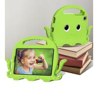 YRDUKJFDJ Tablet PC Bag, Case For Samsung Galaxy Tab A 8.4" 2020/ SM-T307 Case, Lightweight Shockproof Kids Cover, Anti-Slip Corners Tablet Case with Shoulder Strap For Children Boys(Grass green)