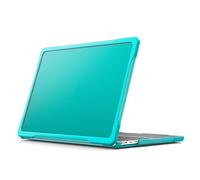 YRDUKJFDJ Transparent Back Shell For MacBook Air 13.6" 2022 A2681/ M3 2024 A3113 Slim Shockproof Rugged TPU Protective Cover(Blue)