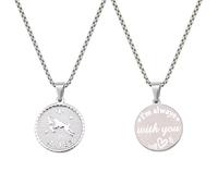 Yreamont Constellation Necklace for Women Men Birthday Christmas Gifts for Friends Daughter Sisters I Love You Gifts for Women Men, S, Stainless Steel, No Gemstone