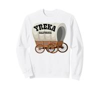 Yreka California Covered Wagon for Men Women. Sweatshirt